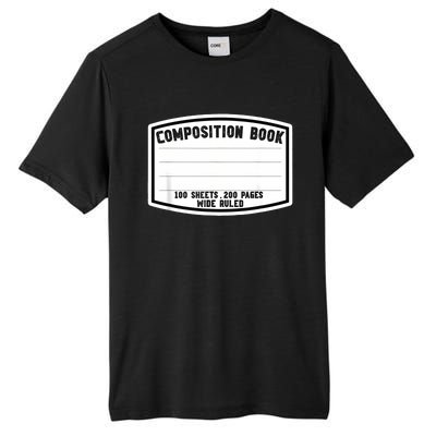 Composition Notebook Matching Group Halloween Teacher Tall Fusion ChromaSoft Performance T-Shirt