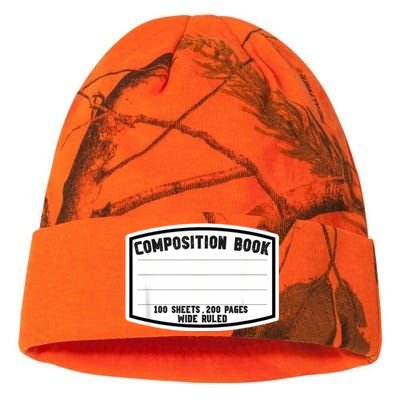 Composition Notebook Matching Group Halloween Teacher Kati Licensed 12" Camo Beanie