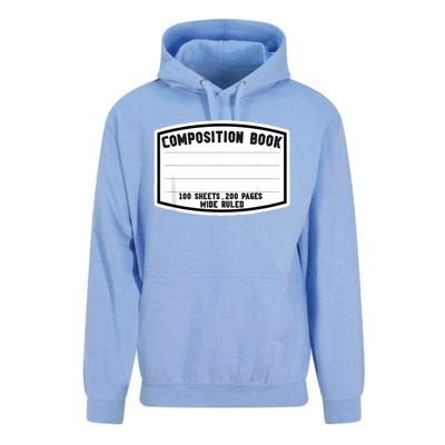 Composition Notebook Matching Group Halloween Teacher Unisex Surf Hoodie