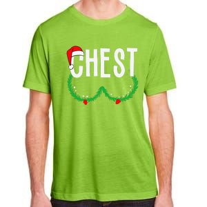 Chest Nuts Matching Chestnuts Funny Christmas Couples Chest Gift Adult ChromaSoft Performance T-Shirt