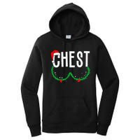 Chest Nuts Matching Chestnuts Funny Christmas Couples Chest Gift Women's Pullover Hoodie