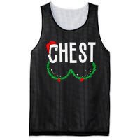 Chest Nuts Matching Chestnuts Funny Christmas Couples Chest Gift Mesh Reversible Basketball Jersey Tank