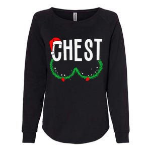 Chest Nuts Matching Chestnuts Funny Christmas Couples Chest Gift Womens California Wash Sweatshirt