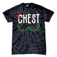 Chest Nuts Matching Chestnuts Funny Christmas Couples Chest Gift Tie-Dye T-Shirt