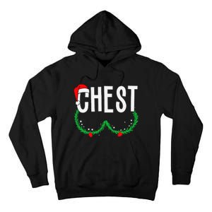 Chest Nuts Matching Chestnuts Funny Christmas Couples Chest Gift Tall Hoodie