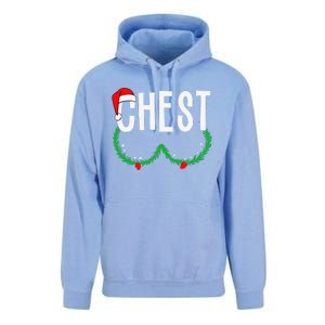 Chest Nuts Matching Chestnuts Funny Christmas Couples Chest Gift Unisex Surf Hoodie