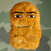 Chicken Nugget Meme Legacy Tie Dye Trucker Hat