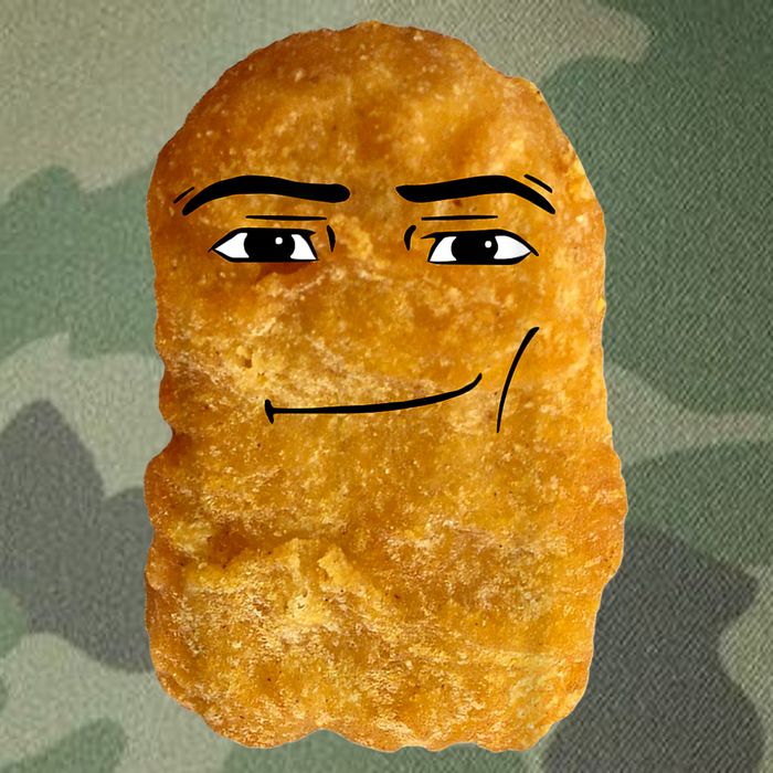 Chicken Nugget Meme Legacy Tie Dye Trucker Hat