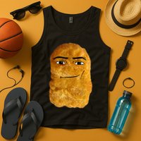 Chicken Nugget Meme Tank Top
