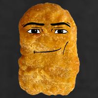 Chicken Nugget Meme Golf Towel