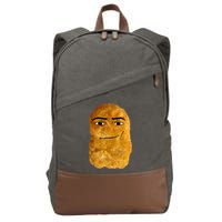 Chicken Nugget Meme Cotton Canvas Backpack