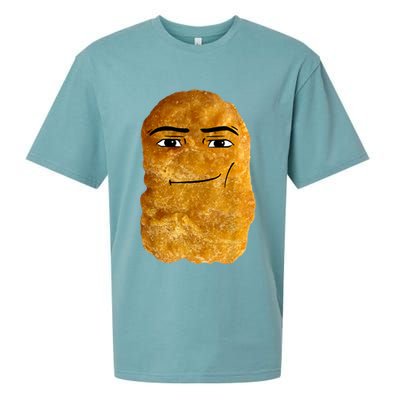 Chicken Nugget Meme Sueded Cloud Jersey T-Shirt