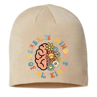 Celebrate Neurodiversity Minds Of All Kinds Sustainable Beanie