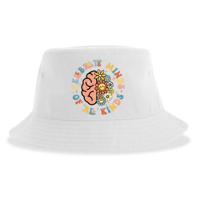 Celebrate Neurodiversity Minds Of All Kinds Sustainable Bucket Hat