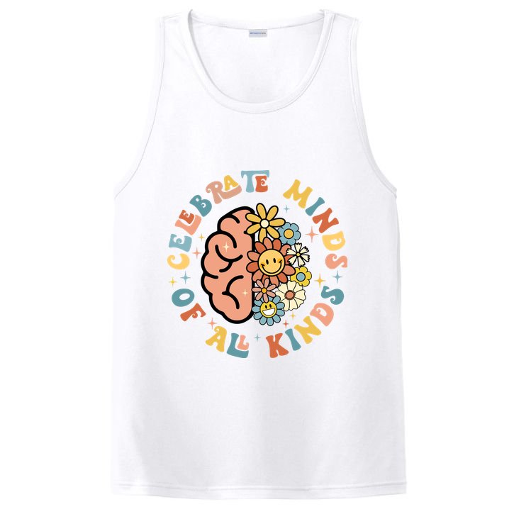 Celebrate Neurodiversity Minds Of All Kinds PosiCharge Competitor Tank