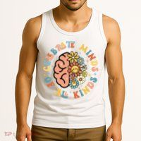 Celebrate Neurodiversity Minds Of All Kinds Tank Top