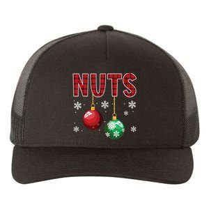 Chest Nuts Matching Chestnuts Funny Christmas Couples Nuts Yupoong Adult 5-Panel Trucker Hat