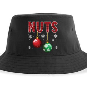 Chest Nuts Matching Chestnuts Funny Christmas Couples Nuts Sustainable Bucket Hat