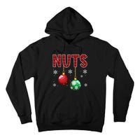 Chest Nuts Matching Chestnuts Funny Christmas Couples Nuts Tall Hoodie