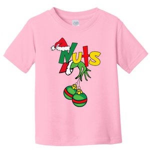 Chest Nuts Matching Chestnuts Christmas Couples Nuts Toddler T-Shirt