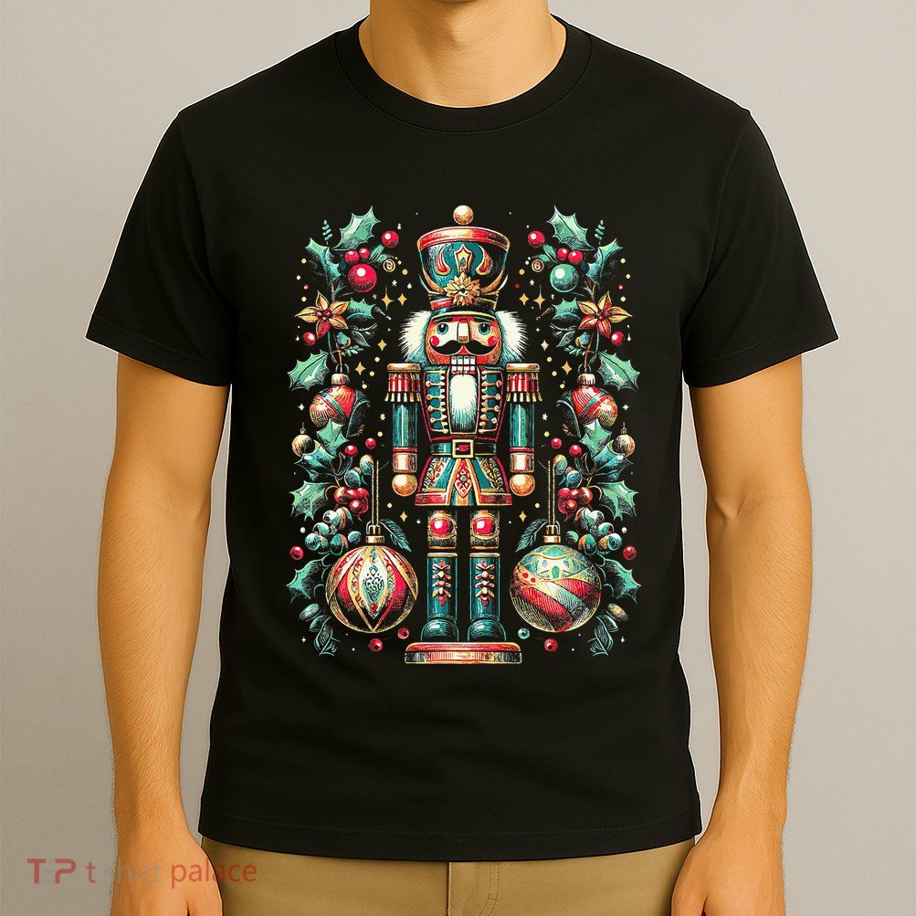 Christmas Nutcracker Merry Christmas Xmas Morning Holiday T-Shirt