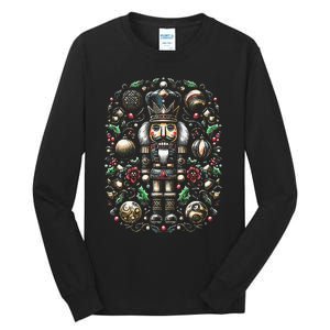 Christmas Nutcracker Merry Christmas Xmas Morning Holiday Tall Long Sleeve T-Shirt