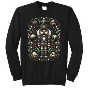 Christmas Nutcracker Merry Christmas Xmas Morning Holiday Tall Sweatshirt