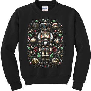 Christmas Nutcracker Merry Christmas Xmas Morning Holiday Kids Sweatshirt