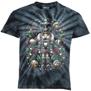 Christmas Nutcracker Merry Christmas Xmas Morning Holiday Kids Tie-Dye T-Shirt