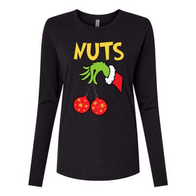 Chest Nuts Matching Chestnuts Womens Cotton Relaxed Long Sleeve T-Shirt