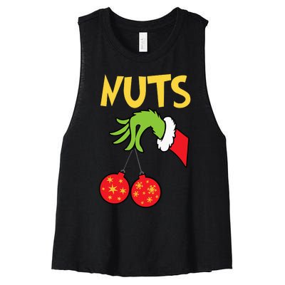 Chest Nuts Matching Chestnuts Women's Racerback Cropped Tank