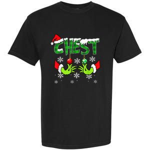 Chest Nuts Matching Chestnuts Christmas Snow Couples Garment-Dyed Heavyweight T-Shirt