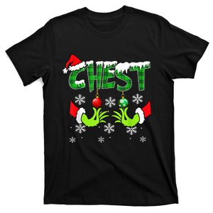 Chest Nuts Matching Chestnuts Christmas Snow Couples T-Shirt