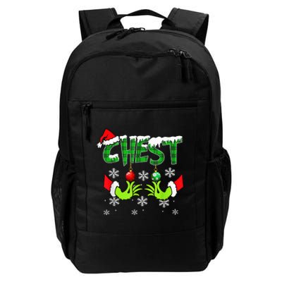 Chest Nuts Matching Chestnuts Christmas Snow Couples Daily Commute Backpack