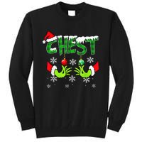 Chest Nuts Matching Chestnuts Christmas Snow Couples Tall Sweatshirt