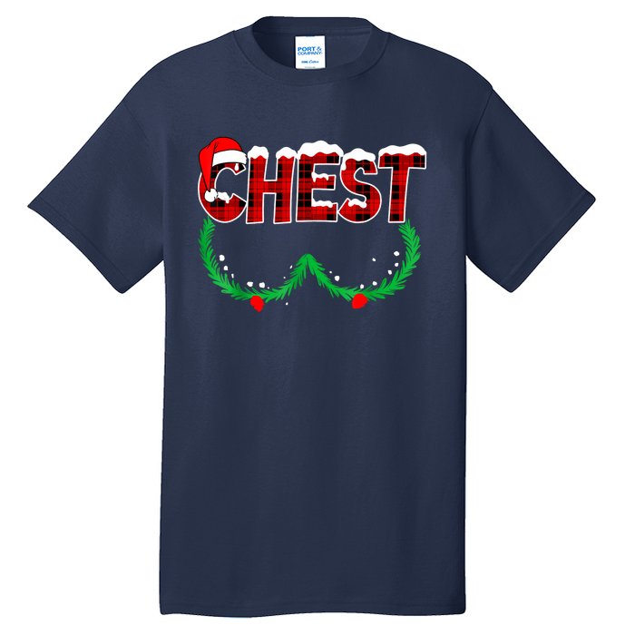 Chest Nuts Matching Chestnuts Funny Christmas Couples Chest Tall T-Shirt