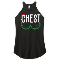 Chest Nuts Matching Chestnuts Christmas Couples Chest Women's Perfect Tri Rocker Tank