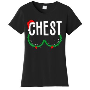 Chest Nuts Matching Chestnuts Christmas Couples Chest Women's T-Shirt