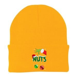 Chest Nuts Matching Chestnuts Christmas Couples Nuts  Knit Cap Winter Beanie