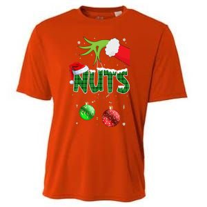 Chest Nuts Matching Chestnuts Christmas Couples Nuts  Cooling Performance Crew T-Shirt