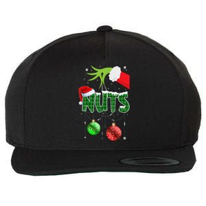 Chest Nuts Matching Chestnuts Christmas Couples Nuts  Wool Snapback Cap