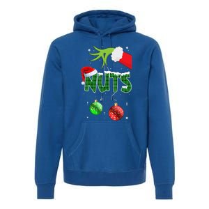 Chest Nuts Matching Chestnuts Christmas Couples Nuts  Premium Hoodie