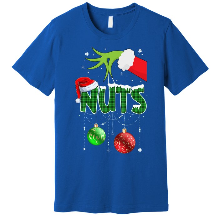 Chest Nuts Matching Chestnuts Christmas Couples Nuts  Premium T-Shirt