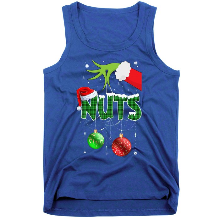 Chest Nuts Matching Chestnuts Christmas Couples Nuts  Tank Top