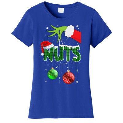 Chest Nuts Matching Chestnuts Christmas Couples Nuts  Women's T-Shirt