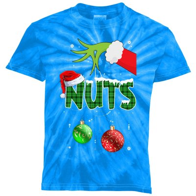 Chest Nuts Matching Chestnuts Christmas Couples Nuts  Kids Tie-Dye T-Shirt