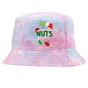 Chest Nuts Matching Chestnuts Christmas Couples Nuts  Tie-Dyed Bucket Hat