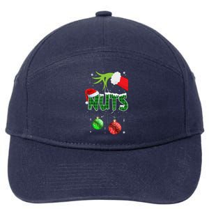 Chest Nuts Matching Chestnuts Christmas Couples Nuts  7-Panel Snapback Hat