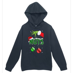 Chest Nuts Matching Chestnuts Christmas Couples Nuts  Urban Pullover Hoodie