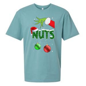 Chest Nuts Matching Chestnuts Christmas Couples Nuts  Sueded Cloud Jersey T-Shirt